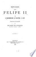 Estudios sobre Felipe II