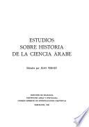 Estudios sobre historia de la ciencia árabe