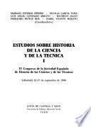 Estudios sobre historia de la ciencia y de la técnica