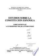 Estudios sobre la Constitución española