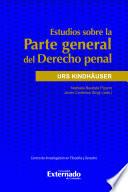Estudios sobre la Parte general del Derecho penal