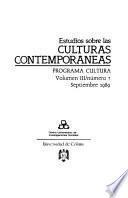 Estudios sobre las culturas contemporáneas