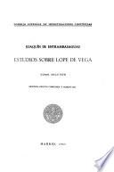 Estudios sobre Lope de Vega