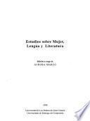 Estudios sobre mujer, lengua y literatura
