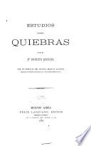 Estudios sobre quiebras