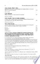 Estudios sociológicos