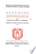 Estudios sociológicos