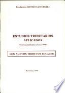 Estudios tributarios aplicados (correspondientes al año 1990)