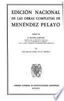 Estudios y discursos de critica histórica y literaria