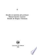 Estudis en memòria del professor Manuel Sanchis Guarner