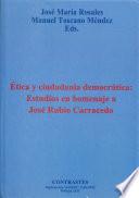 Ética y ciudadanía democrática