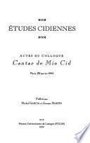 Études Cidiennes