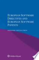 European Software Directives and European Software Patents