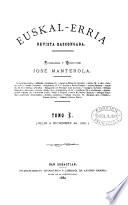 Euskel-erria, fundador y director J. Manterola