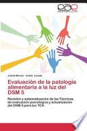Evaluación de la patología alimentaria a la luz del DSM 5