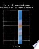 Evaluación externa de la reforma experimental de las enseñanzas medias