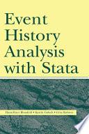 Event History Analysis With Stata
