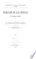 Evolución de las ciencias en la República argentina