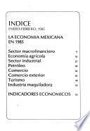 Examen de la situación económica de México