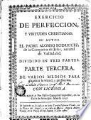 Exercicio de Perfección y Virtudes Christianas, 3