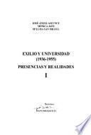 Exilio y universidad, 1936-1955