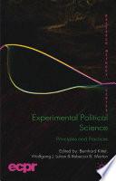 Experimental Political Science