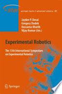 Experimental Robotics