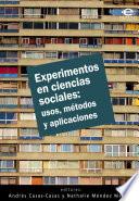 Experimentos en ciencias sociales