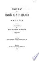 Explicación del mapa geológico de España