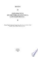Exploracions en historia economica contemporania