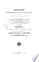 Exposiciones internacionales de Pesca y Aqüicultura de Arcachon y Boulogne - sur - Mer y estudios y observaciones sobre los establecìmientos piscícalas, ostrícolas de crústáceos...