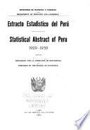 Extracto estadístico del Perú