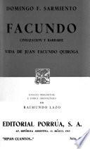 Facundo civilizacion y barbarie