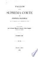 Fallos de la Corte suprema de justicia de la nación