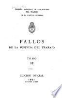 Fallos de la justicia del trabajo
