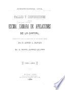 Fallos y disposiciones de la exma. Cámara de Apelaciones de la Capital