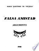 Falsa amistad