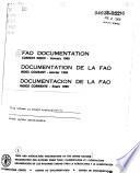 FAO Documentation: Current Index