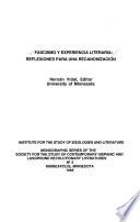 Fascismo y experiencia literaria