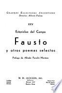 Fausto y otros poemas selectos
