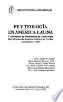 Fe y teología en América Latina