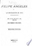 Felipe Angeles y la revolución de 1913