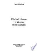 Fèlix Sardà i Salvany y el integrismo en la Restauración