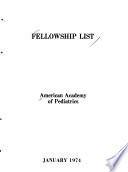Fellowship List