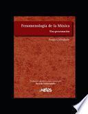 Fenomenología de la música
