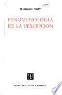 Fenomenología de la percepción