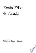 Fernán Félix de Amador