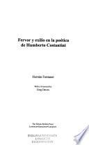 Fervor y exilio en la poética de Humberto Costantini