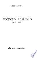 Ficción y realidad, 1946-1976 [mil novecientos cuarenta y seis-mil novecientos setenta y seis]