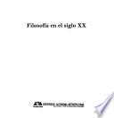 Filosofía en el siglo XX.